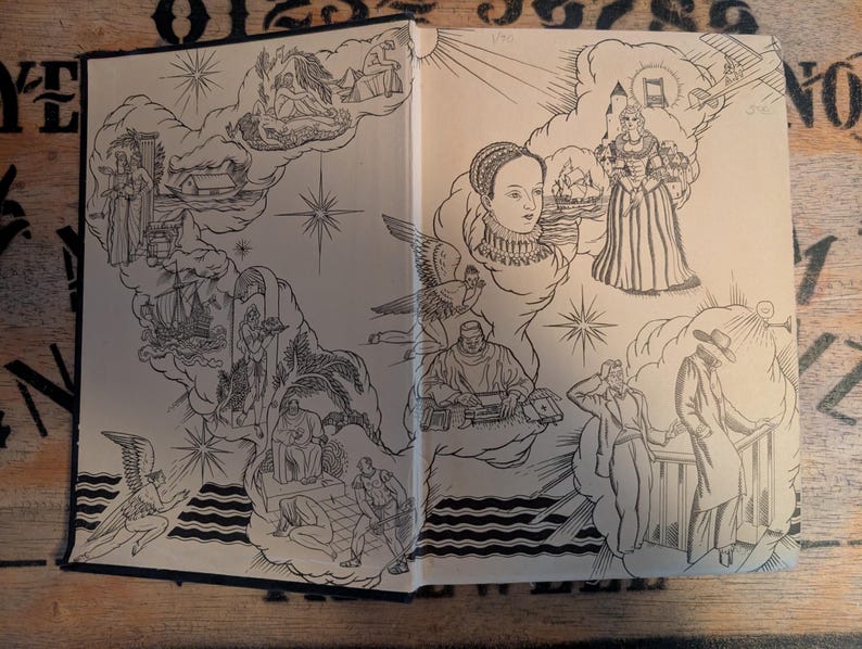 first edition rare 1932 Memoirs of Satan hardback book scarce occult novel image 3