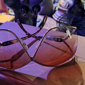 Butterfly Glasses by Christian Dior - Etsy display picture 1