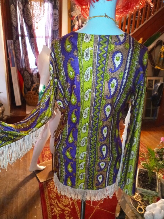 Authentic vintage 1960s-1970s Psychedelic tripped… - image 3