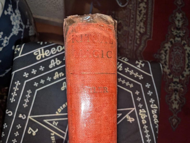 First Edition Ritual Magic hardback book E.M Butler. bild 2