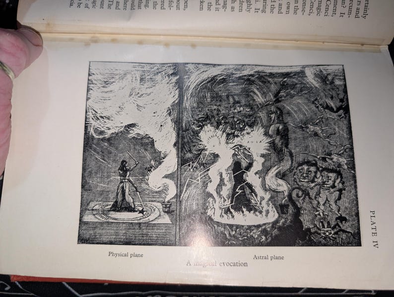 First Edition Ritual Magic hardback book E.M Butler. bild 15