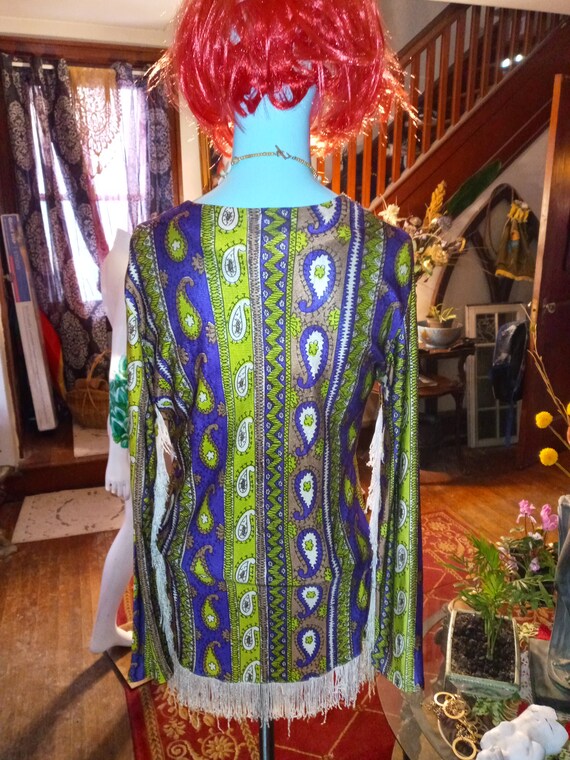 Authentic vintage 1960s-1970s Psychedelic tripped… - image 4