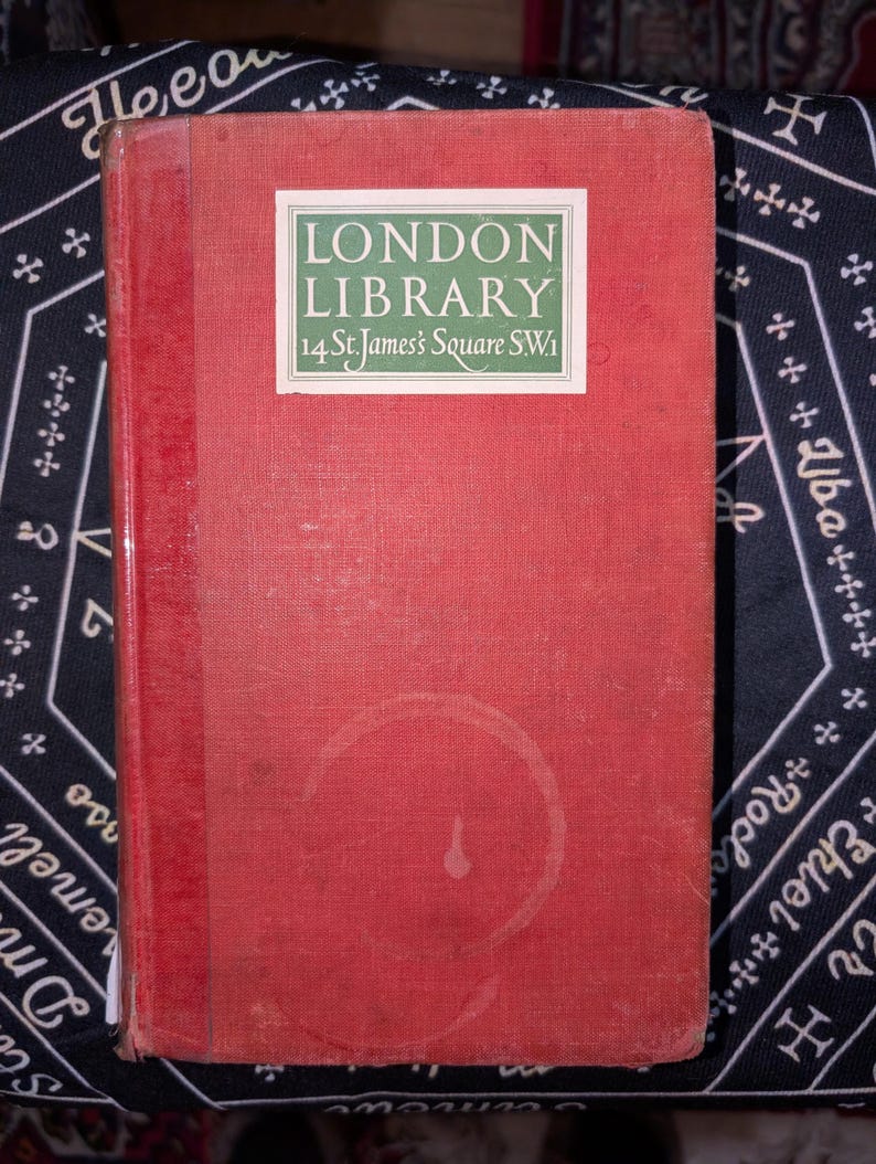 First Edition Ritual Magic hardback book E.M Butler. bild 1