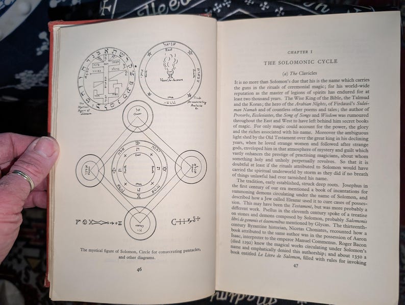 First Edition Ritual Magic hardback book E.M Butler. bild 11