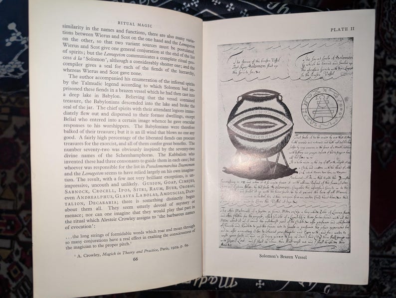 First Edition Ritual Magic hardback book E.M Butler. bild 10