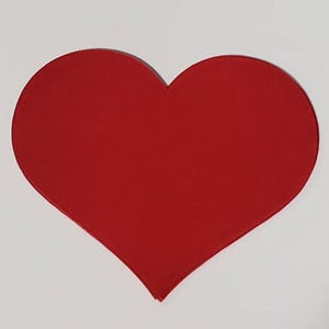 Die Cut Cardstock Paper Hearts: Valentine&#39;s Day Craft Shapes