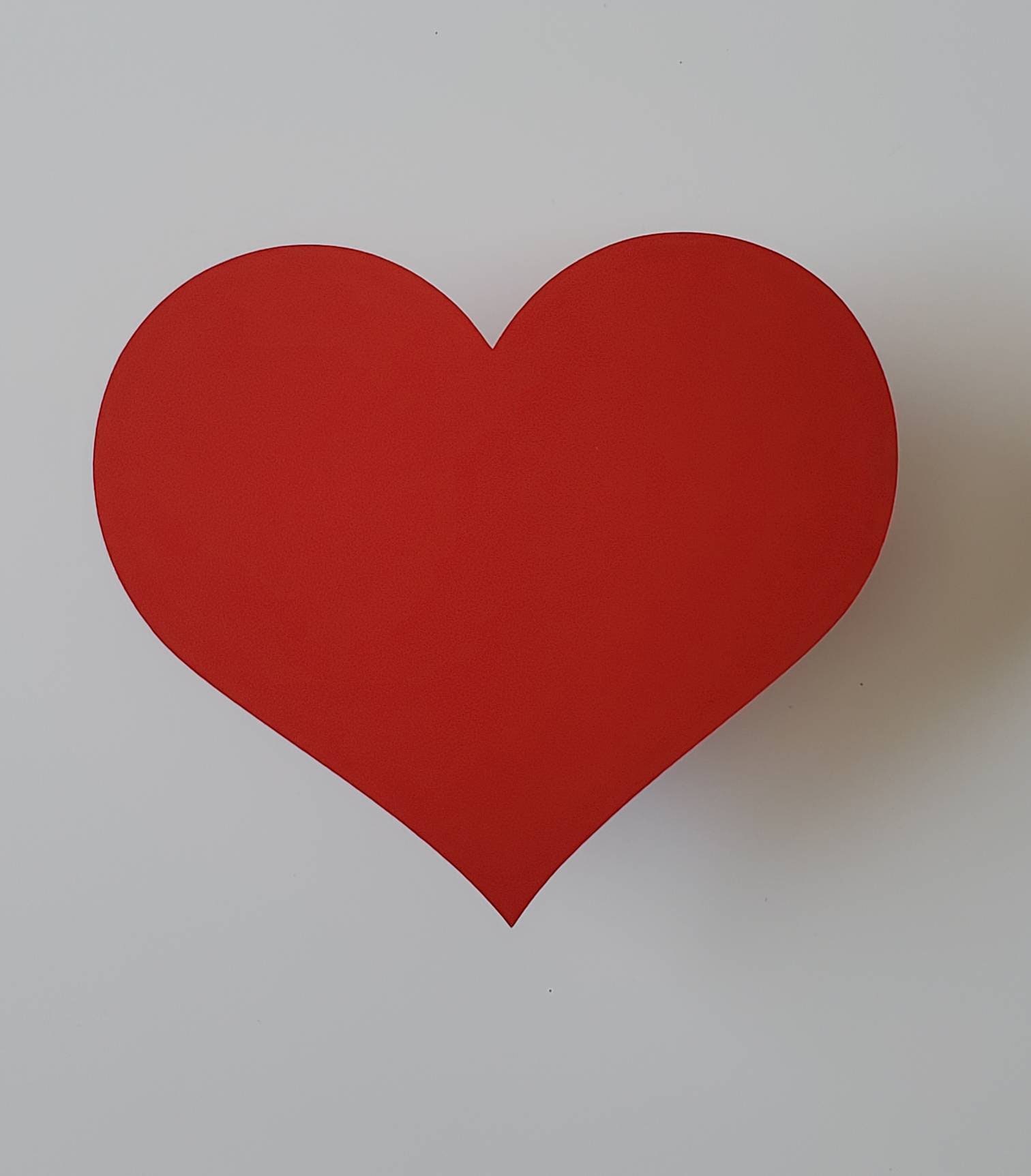 30 Cardstock Heart Blanks, Multiple Colors and Sizes, Paper Hearts