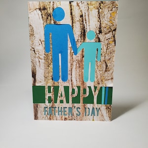 Carte de fête des pères faite main, carte pour papa, carte de remerciement papa, carte de fête des pères à offrir, carte à envoyer