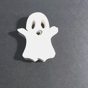 20 Packung 2 inch weiße Gespenster Gespenster, Halloween Geister, Papier Geist Ausschnitte, gestanzte Geister für Karten, Geist Rohlinge, Halloween Dekor