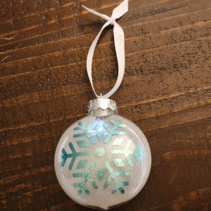 Glitter Christmas Ornament
