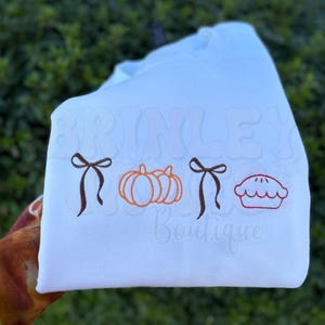 Thanksgiving | Fall Icons | Machine Embroidery | Digital Download | ONE SIZE: 9.00&quot;