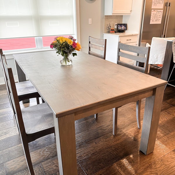 Farmhouse Table and Chairs Etsy