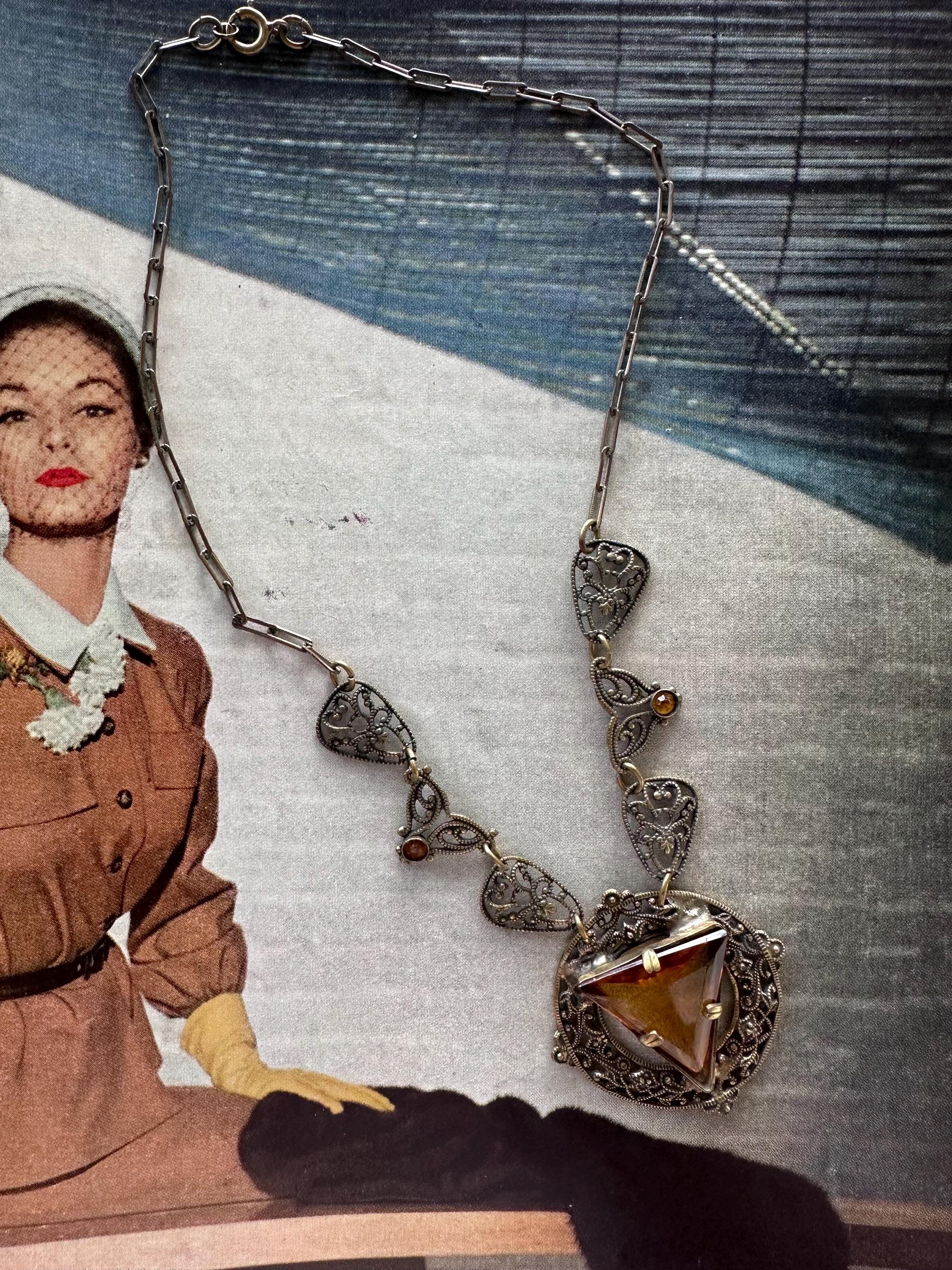 1930s Czech Jewelry - Etsy