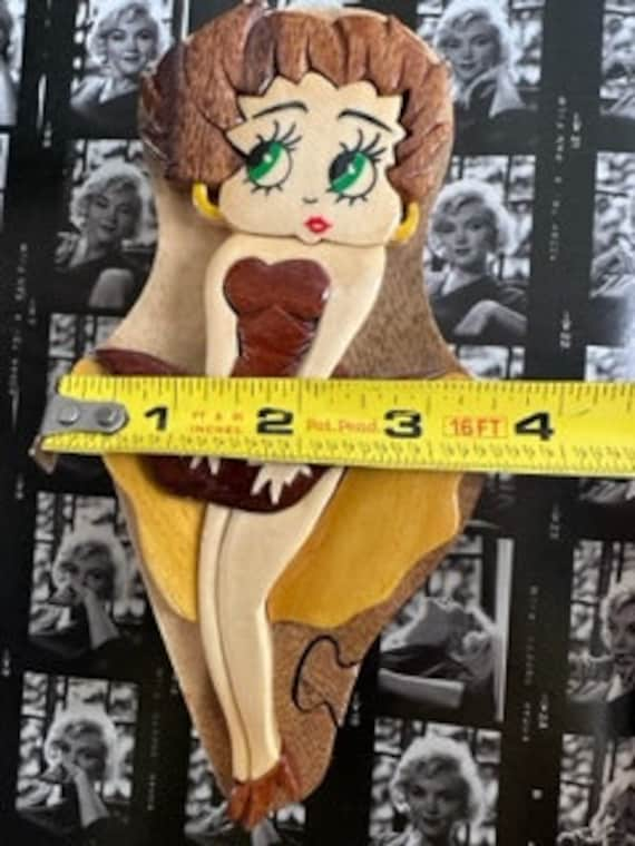 Betty Boop Wooden Jewelry Box, Betty Boop Trinket… - image 9