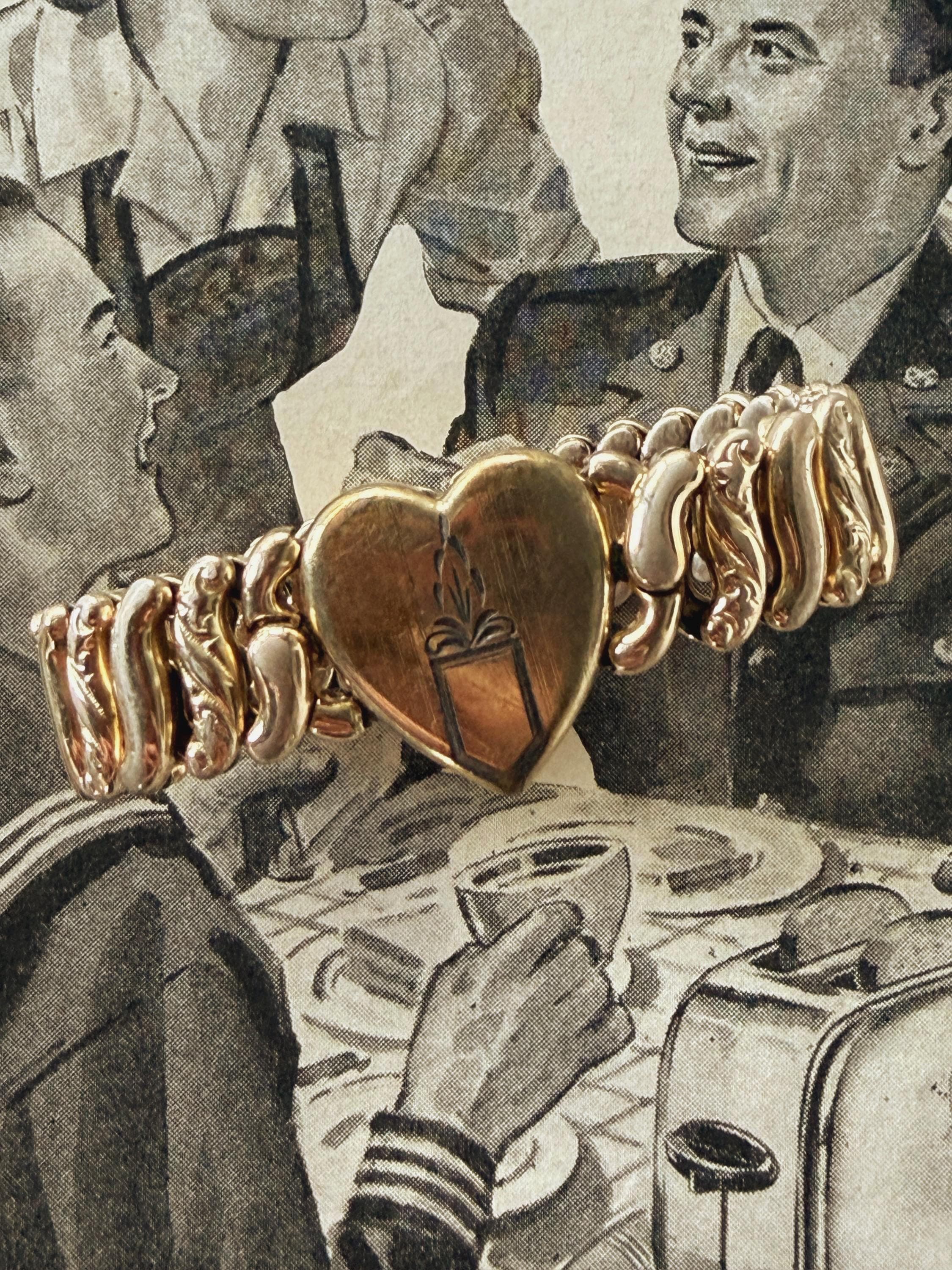 Sweetheart Ww2 Bracelet - Etsy