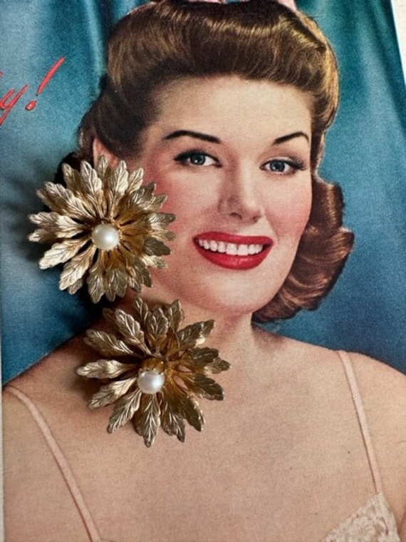 50mm, Silver) MYDIY 45mm Vintage Gold Earrings Fashion Hollow Love