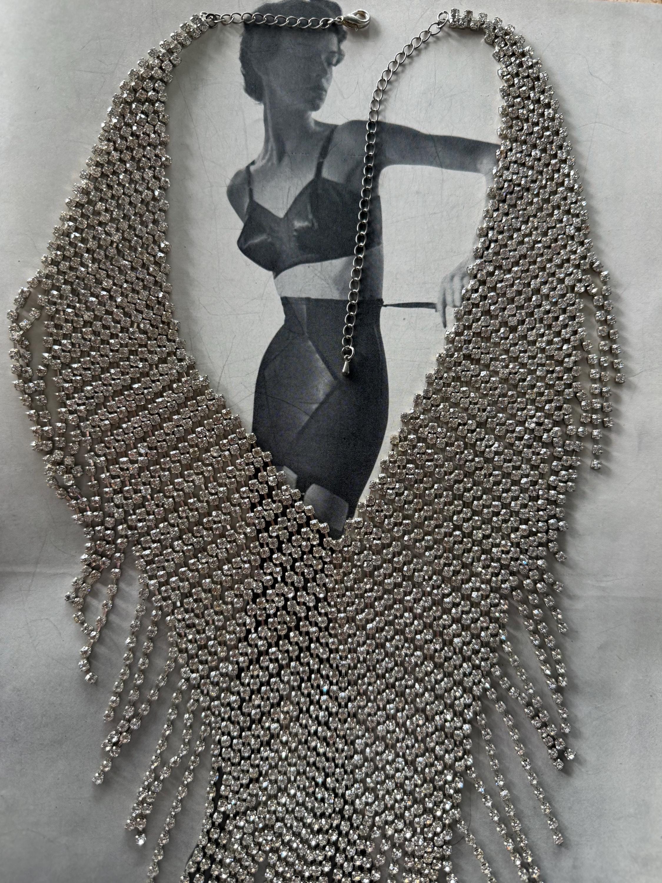 Deep V Necklace - Etsy