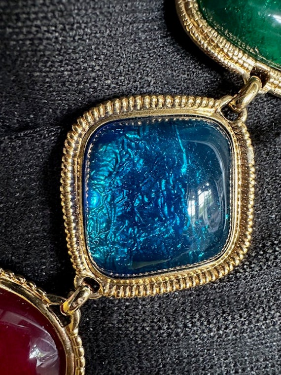 1990s Kenneth Jay Lane Signed for Avon Chunky Jew… - image 10