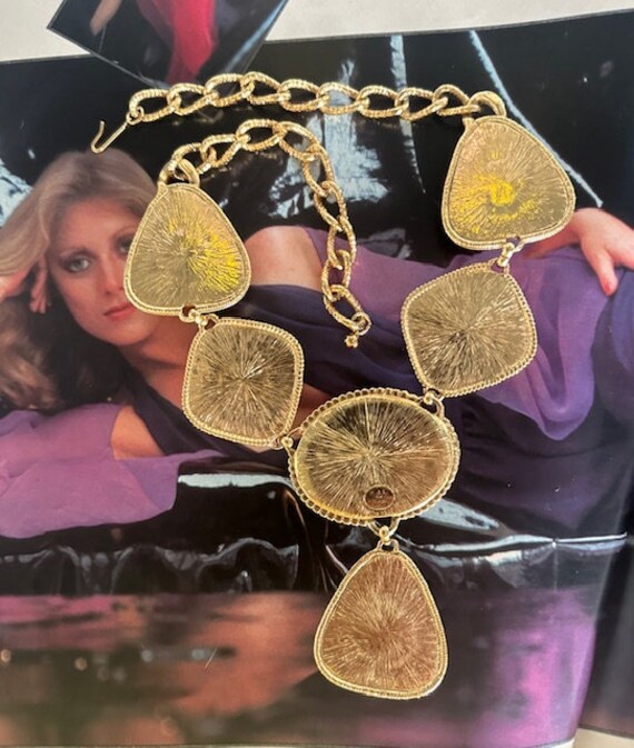 1990s Kenneth Jay Lane Signed for Avon Chunky Jew… - image 6