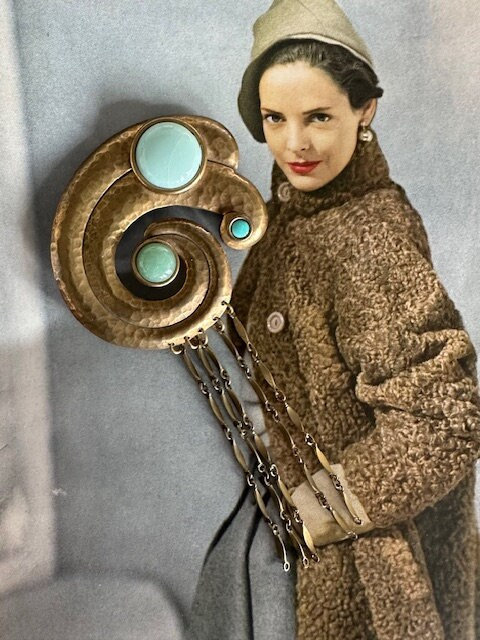 Jan Michaels Brooch - Etsy