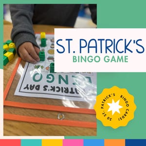 St. Patrick&#39;s Day Bingo | Printable Bingo Cards | Bingo Game Download | Bingo Cards for 30 | St Patricks Day Party Activity | St Pats Game