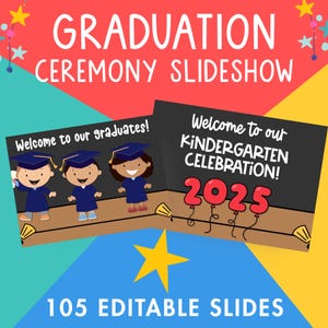 Kindergarten Graduation, Preschool Graduation, Kindergarten Promotion, Graduation Ceremony, Graduation Slides, Graduation Program