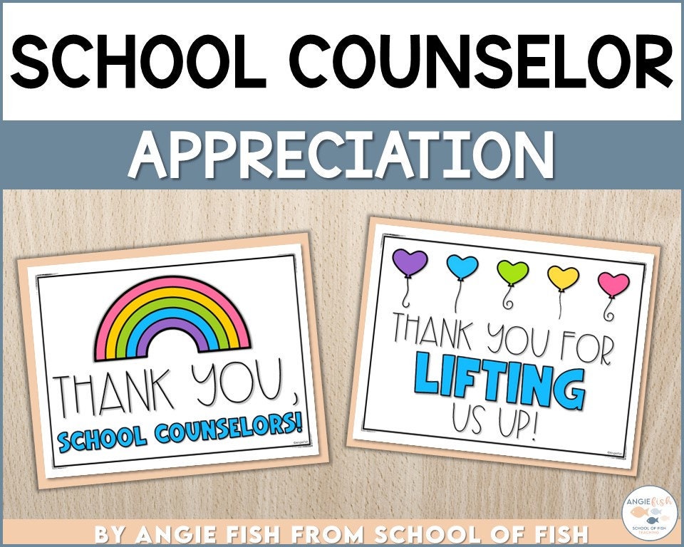 School Counselor Appreciation, National School Counseling Week
