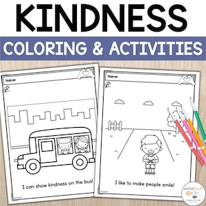 Kindness Coloring Pages, Kindness Activities, Kindness Coloring Page, Kindness Coloring Poster, Be Kind Coloring, Kindness Coloring Sheets