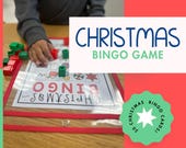 Christmas Bingo Game | 30 Printable Bingo Cards (Digital Download)