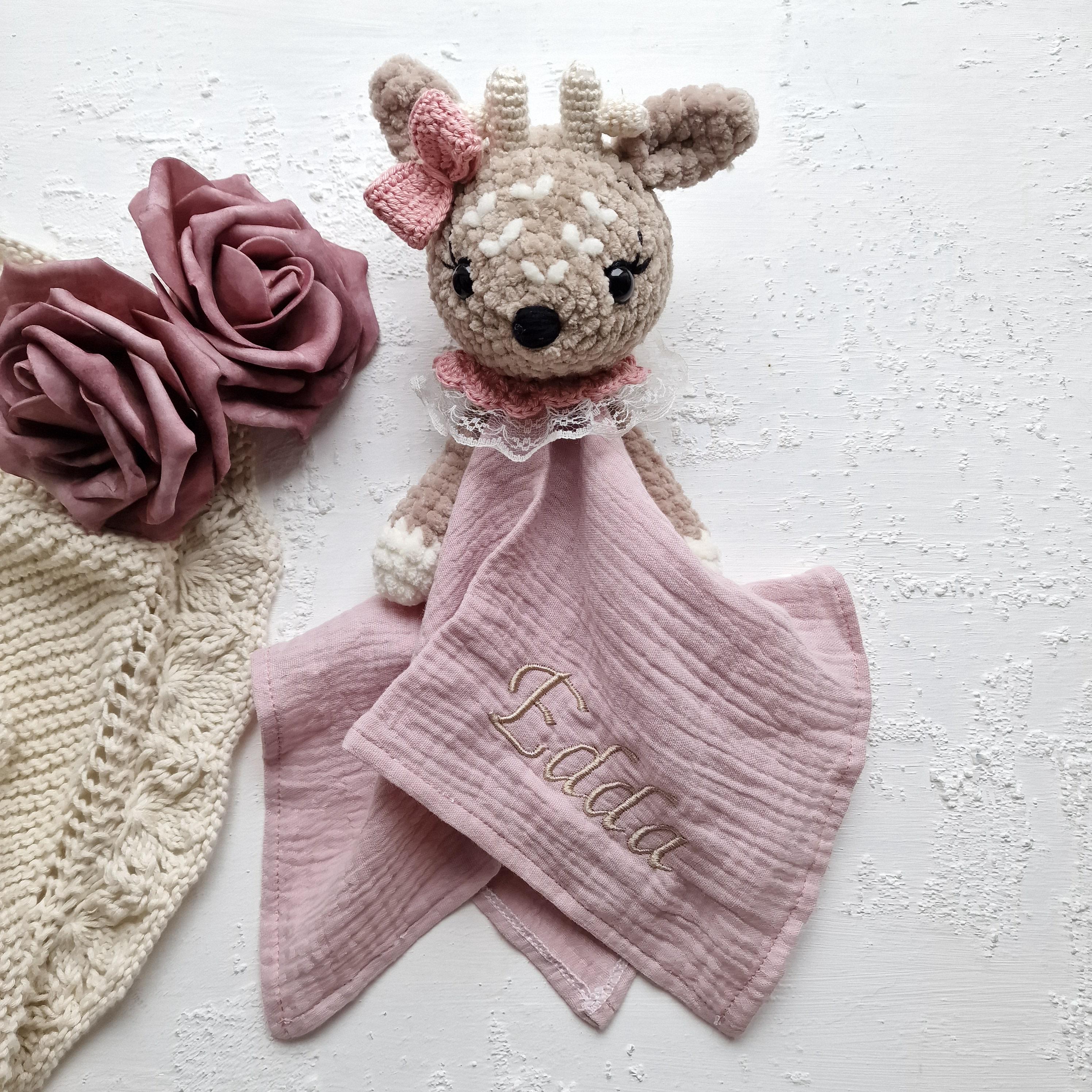 Schnuffeltuch Schmusetuch Schwan – Kuscheliges Plüschtuch In Pastellgrün, Perfekt Als Einschlafhilfe Für Babys & Kleinkinder