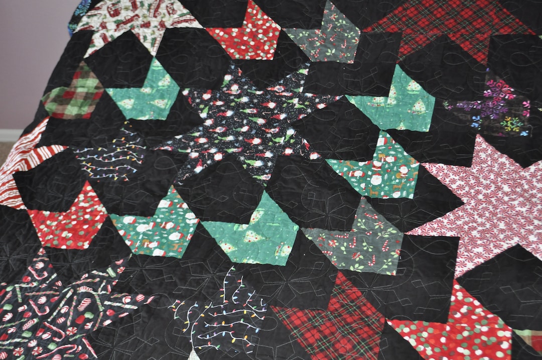 A Handmade Quilt Called Comfort and Joy - Etsy