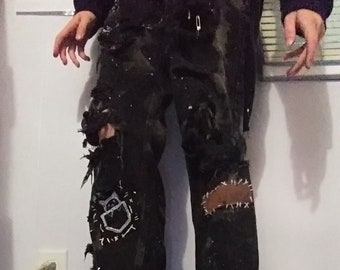 Custom Jeans Men - Etsy