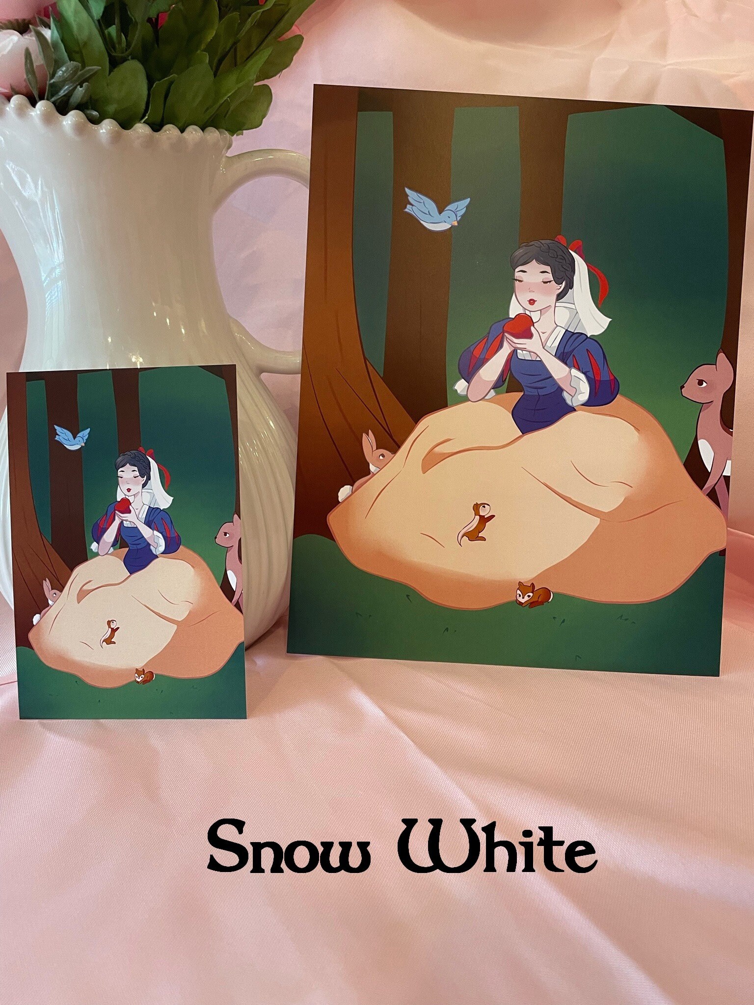 Rococo Disney Princesses Art Prints - Etsy