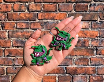 Audrey II Earrings