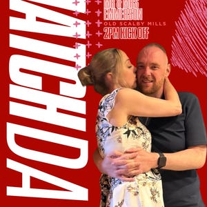 Fußball-Hochzeitsprogramm | Bearbeitbares Match des Tages Timeline (Digitaler Download)