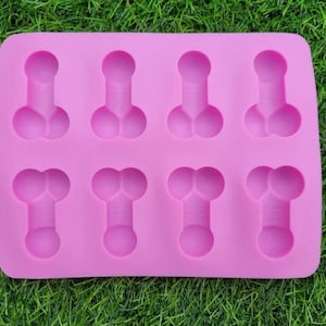  Party Prank Silicone Ice Cube Tray, 3D Novelty