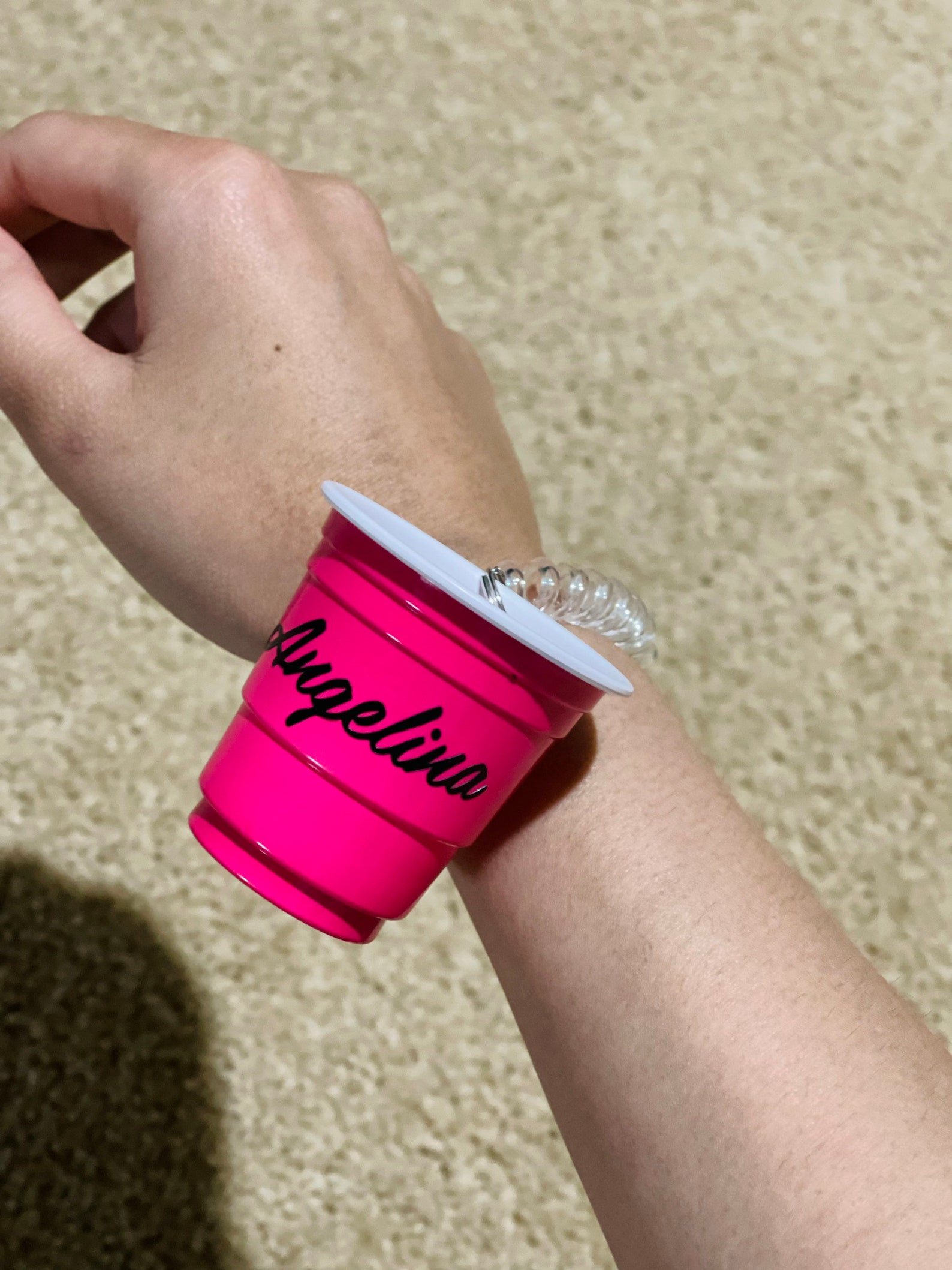 Personalized Plastic Shot Glasses With Wristband Shot Cups Etsy