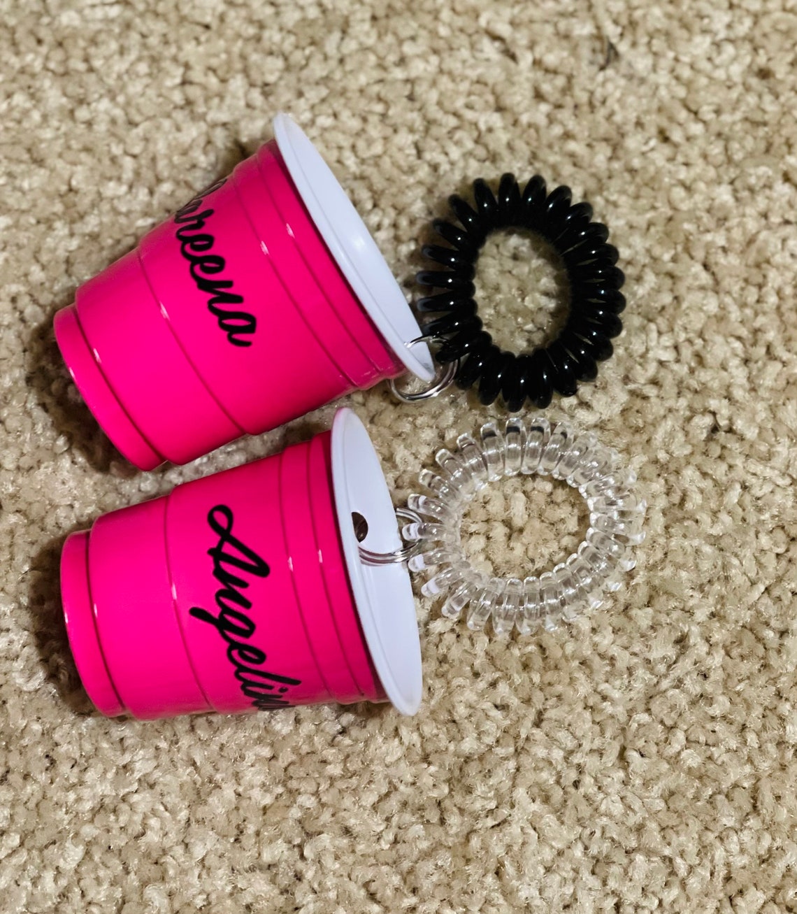 Personalized Plastic Shot Glasses With Wristband Shot Cups Etsy