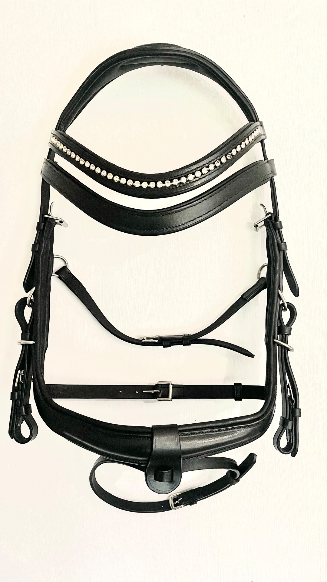 ergonomic bridle headpiece