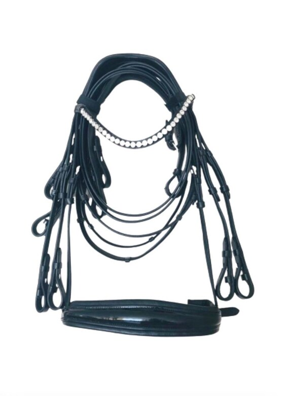 anatomical headpiece bridle