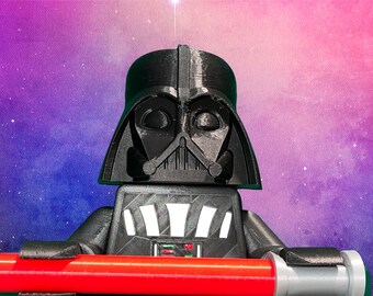 Darth Vader Block Figure Style Figure Toilet Paper Holder
