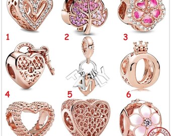 Pandora Bracelet Rose Gold - Etsy
