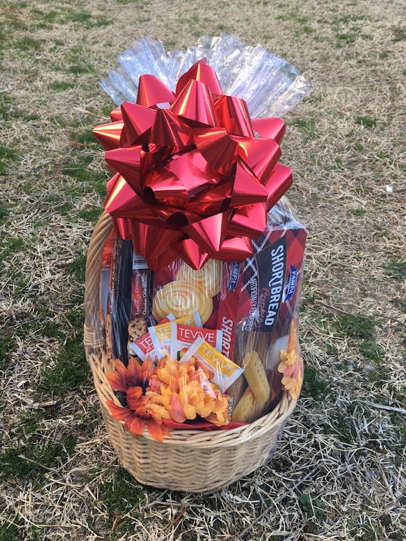 Thank You Gift Basket Appreciation Gift Basket Holiday Gift Etsy