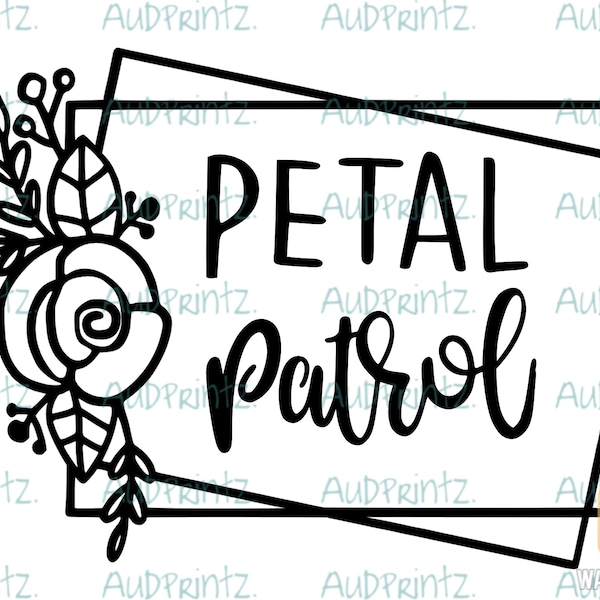 Petal Patrol, flower girl design