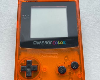 Nintendo Game Boy Gameboy Color Daiei Hawks Orange Black Rare - 100% OEM