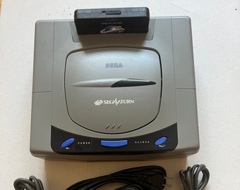 Sega Saturn Region Free Complete Bundle - Gray
