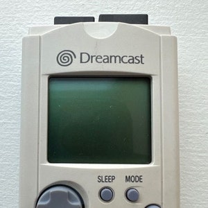 Sega Dreamcast Visual Memory Unit VMU Memory Card HKT-7000 Tested