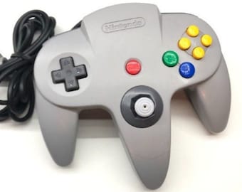 Authentic Nintendo 64 Controller - Grey - TESTED