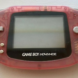Authentic Nintendo Game Boy Advance AGB-001 GBA - Fuchsia - 100