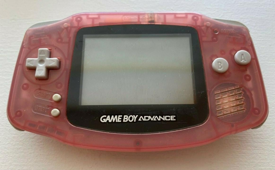 Authentic Nintendo Game Boy Advance AGB-001 GBA - Fuchsia - 100